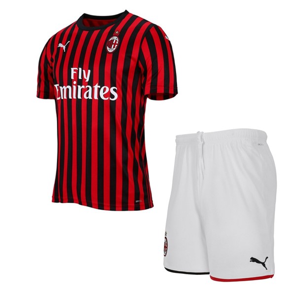 Camiseta AC Milan Primera equipación Niño 2019-2020 Rojo